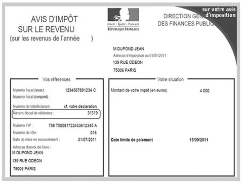 la banque demande l'avis d'imposition pour ouvrir un LEP