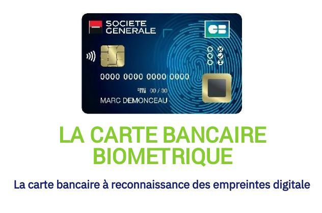 carte de paiement biométrique avec empreintes digitales