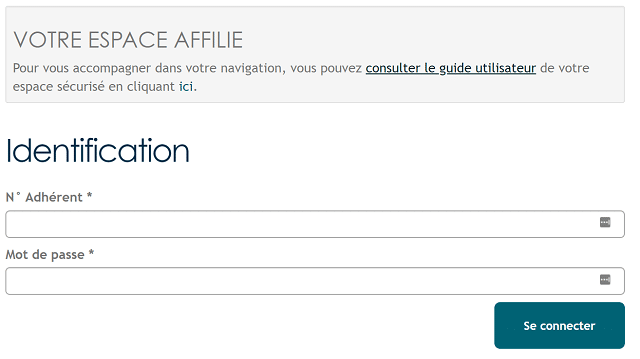 accéder espace personnel miel mutuelle