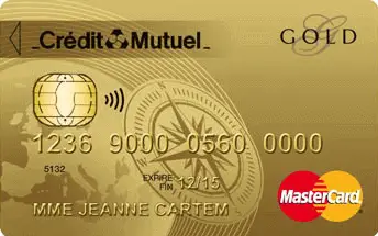 Carte Bancaire Gold Mastercard Serenite Eurocompte Credit Mutuel