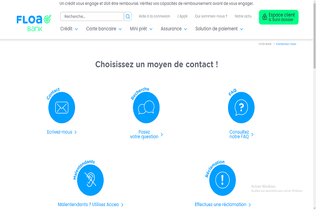 Banque Casino Contact